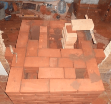 Печь на дровах для дома из кирпича: инструкция, порядовка + фото
