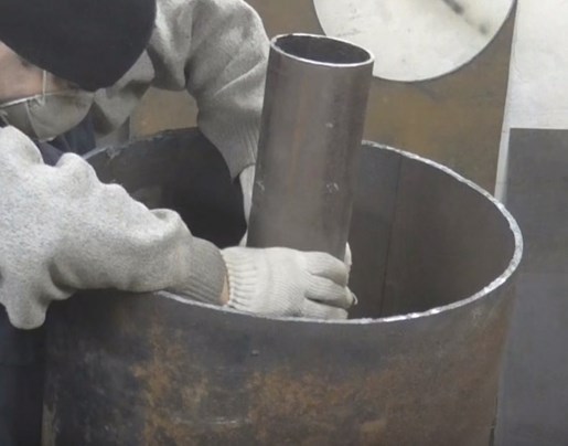 Вертикальная печь для бани из трубы своими руками: инструкция, советы, фото
