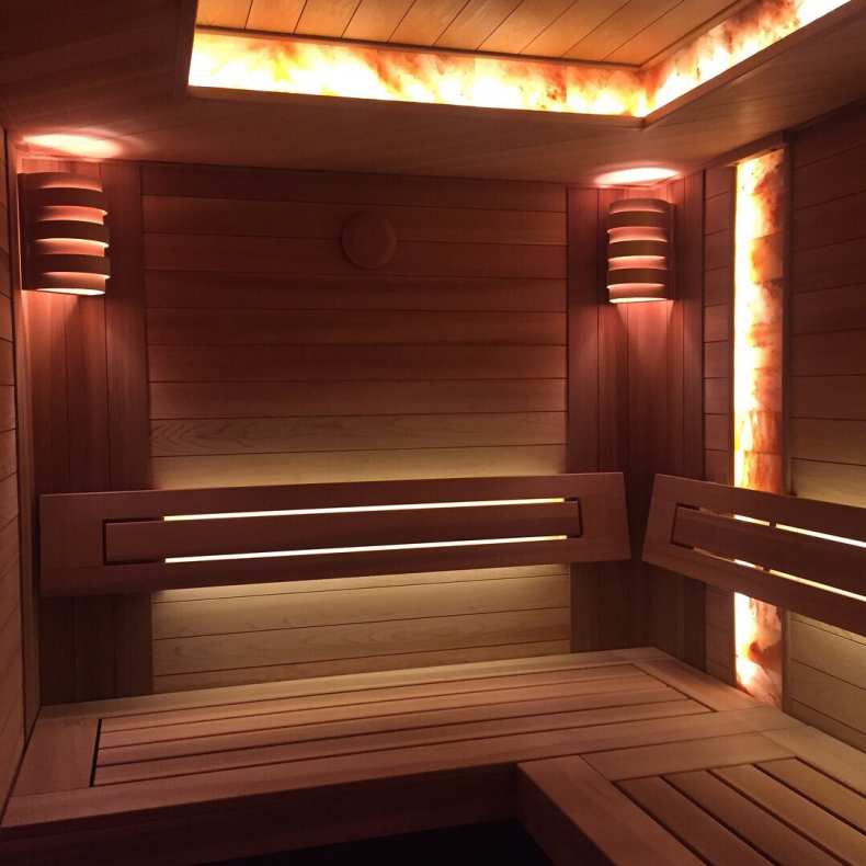 Освещение в бане: какие светильники лучше использовать в парилке и комнате отдыха? Пошаговая инструкция, как провести свет в сауну