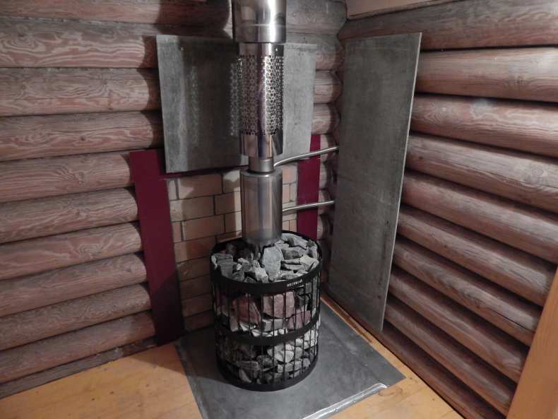Установка печи в бане — все о том, где поставить и что постелить под металлическую, железную, стальную, чугунную конструкцию печи