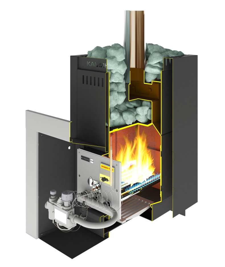 Газовая печь для бани: какие бывают и как выбрать? Руководство по эксплуатации, устройство конструкции, преимущества и недостатки