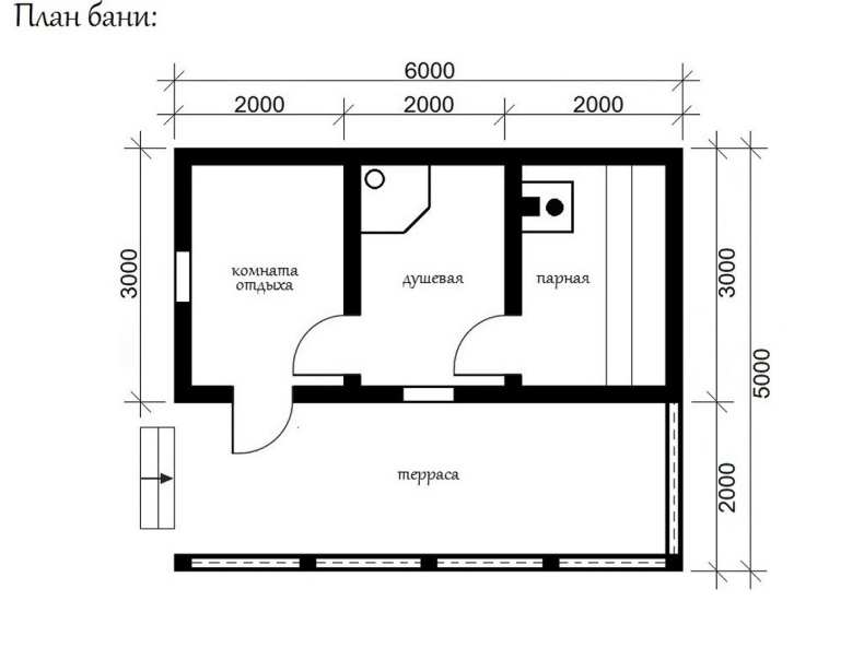 Проект бани 3 на 5 м: план постройки сауны из бруса, кирпича, блоков. Тонкости внутреннего обустройства и планировки (120 фото-идей)