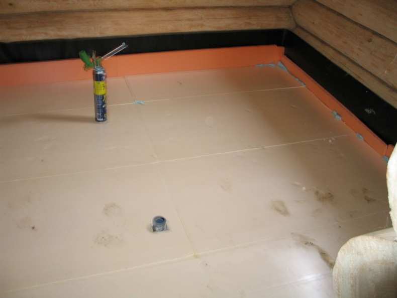 Бетонный пол в бане: порядок выполнения монтажных работ своими руками. Схема отведения вод, а так же как сделать заливку по грунту