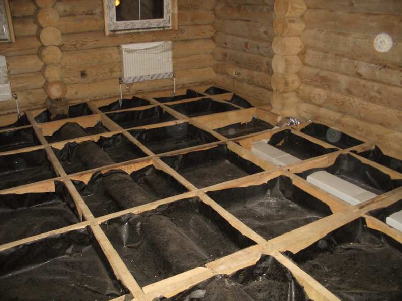 Утепление бани керамзитом: все о выборе фракции, толщины слоя и технологии укладки под деревянным или бетонным полом