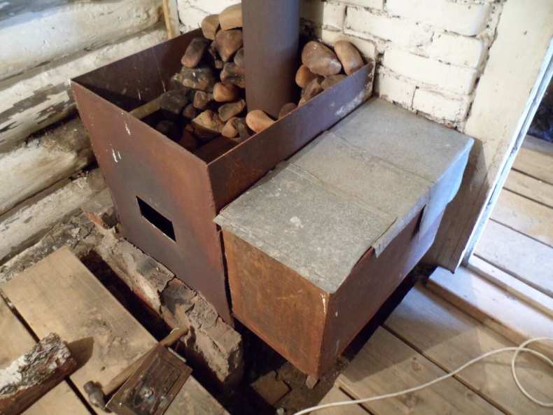 Закрытая печь для бани: рейтинг лучших печей из металла и кирпича на дровах с закрытой каменкой, и баком для воды (100 фото)