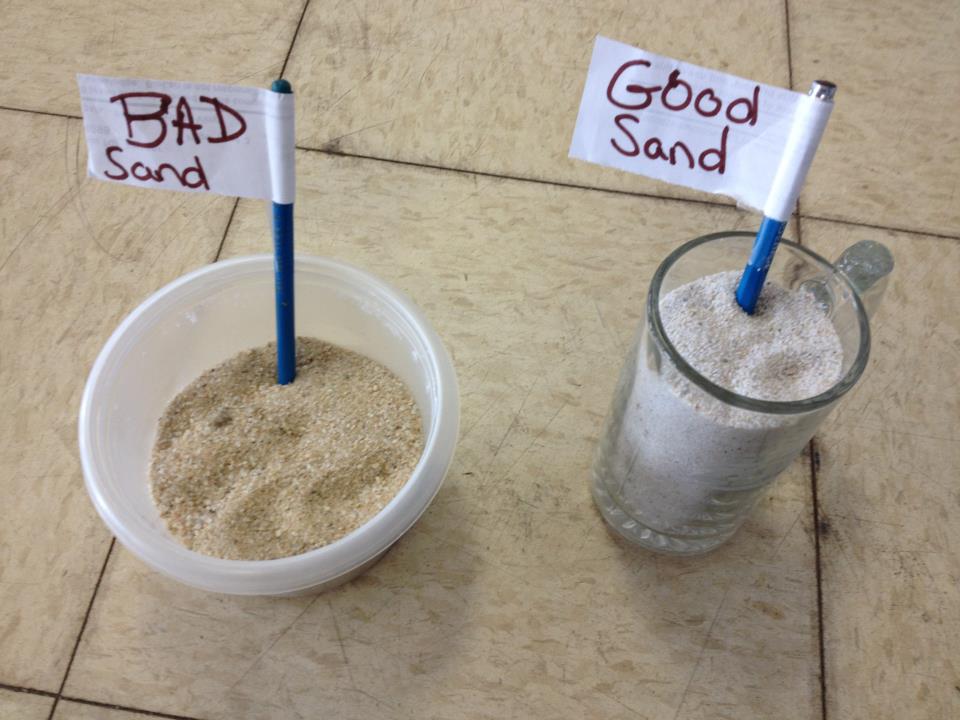 Как сменить песок в фильтре для бассейна