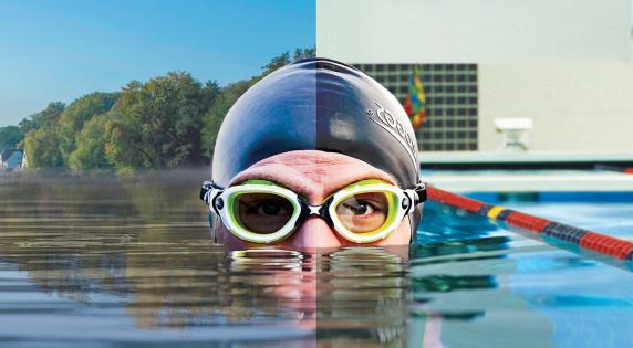 Виды и выбор плавательных очков с диоптриями